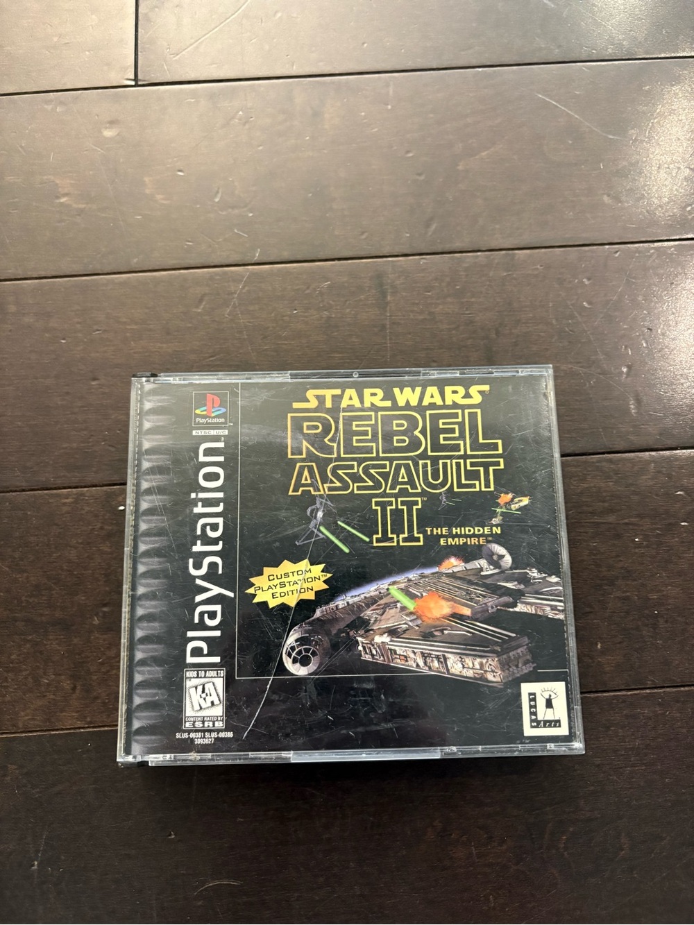 Sony PlayStation Star Wars Rebel Assault II - Black Cover